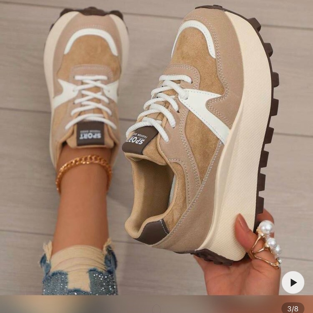 Platform sneakers